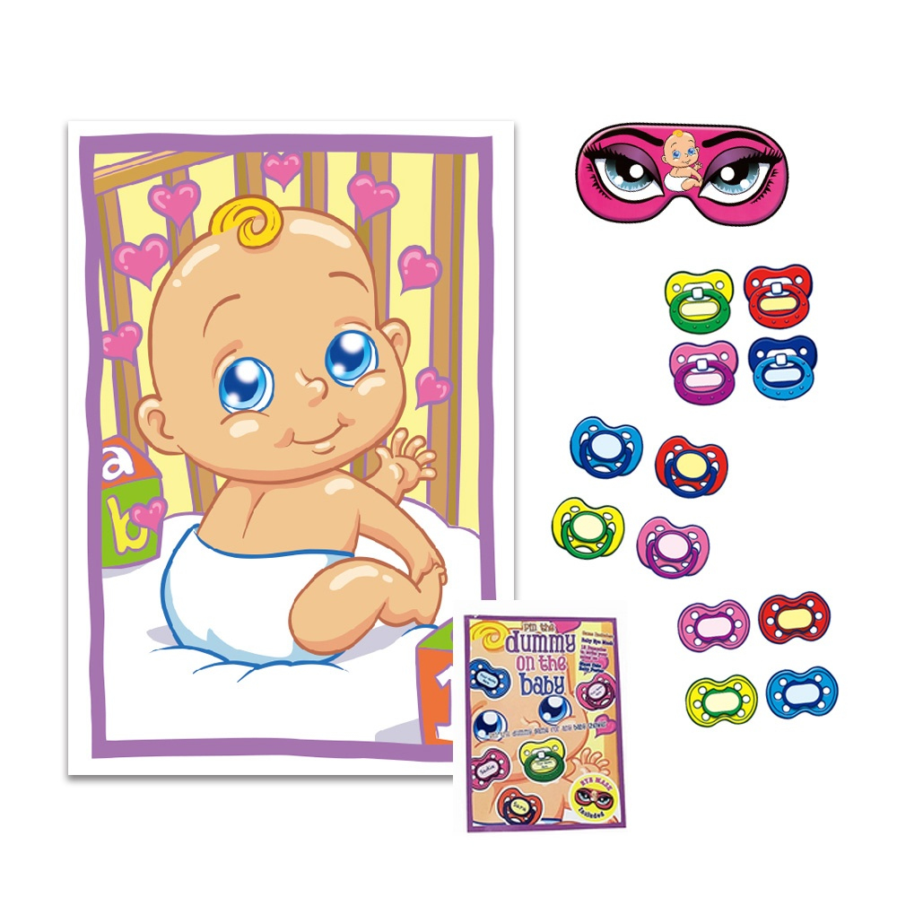 Pin The Dummy On The Baby Free Printable Free Printable