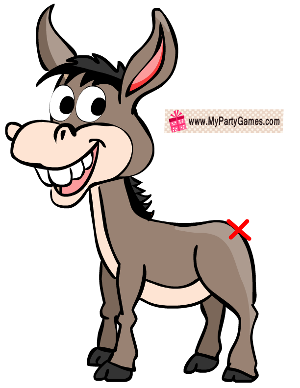 Free Printable Pin The Tail On The Donkey | Fanny Printable