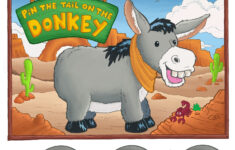 Pin The Tail On The Donkey Printable Free Free Printable A To Z