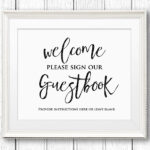 Please Sign Our Guestbook Free Printable Free Printable
