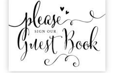 Please Sign Our Guestbook Free Printable Free Printable
