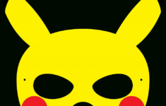 Pokemon Pikachu Mask Pokemon Pokem Free Printable Pokemon