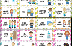 Preschool Classroom Helper Labels Free Printable Free Printable