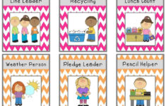 Preschool Classroom Helper Labels Free Printable Free Printable A To Z