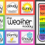 Preschool Weather Weather Chart Calendar Time