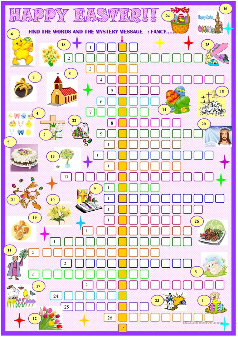 Free Printable Easter Puzzles For Adults Fanny Printable