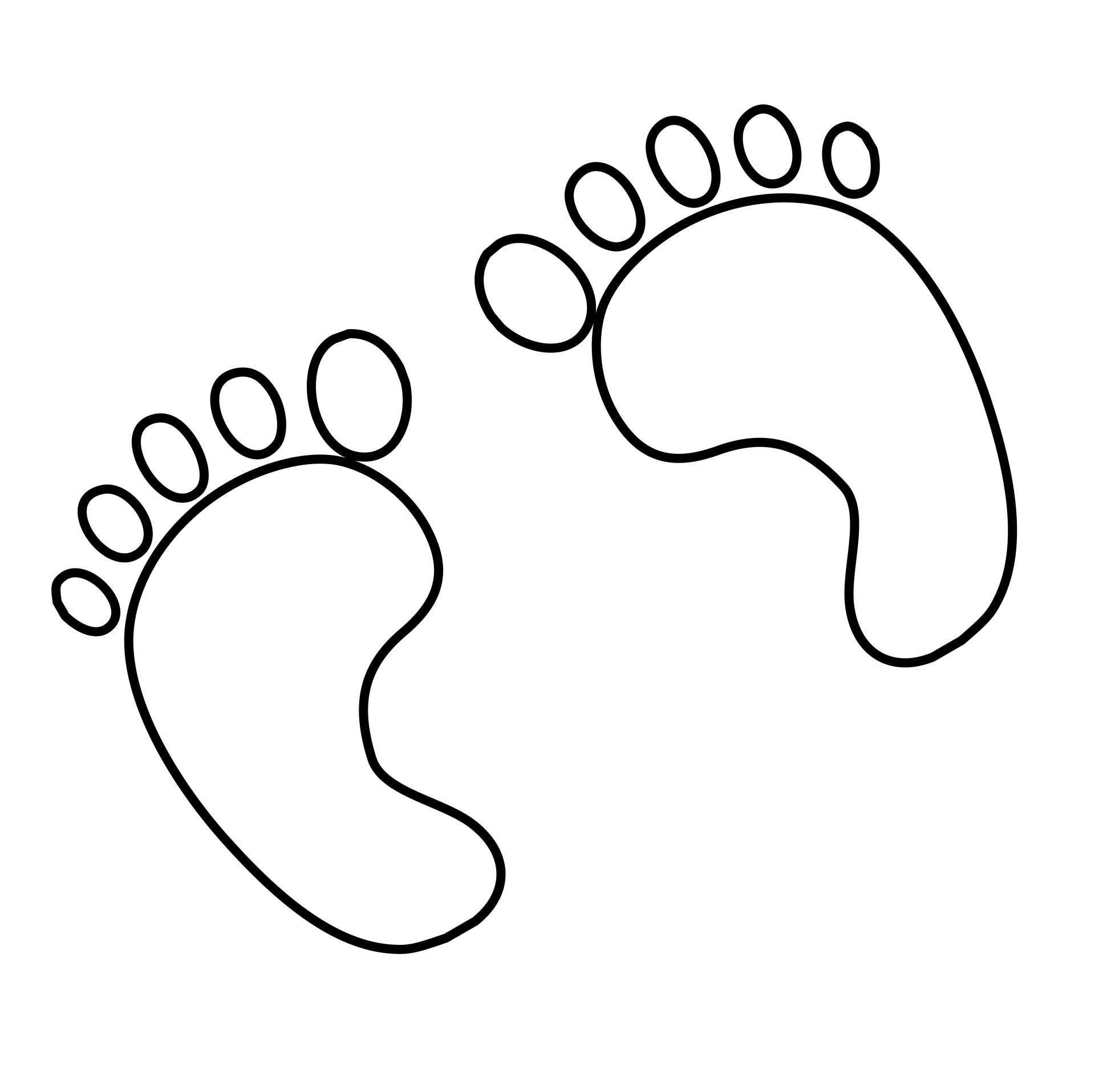 Printable Footprints ClipArt Best