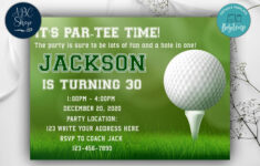 printable golf birthday invitations instant download bobotemp Printable Golf Birthday Invitations Instant Download Bobotemp