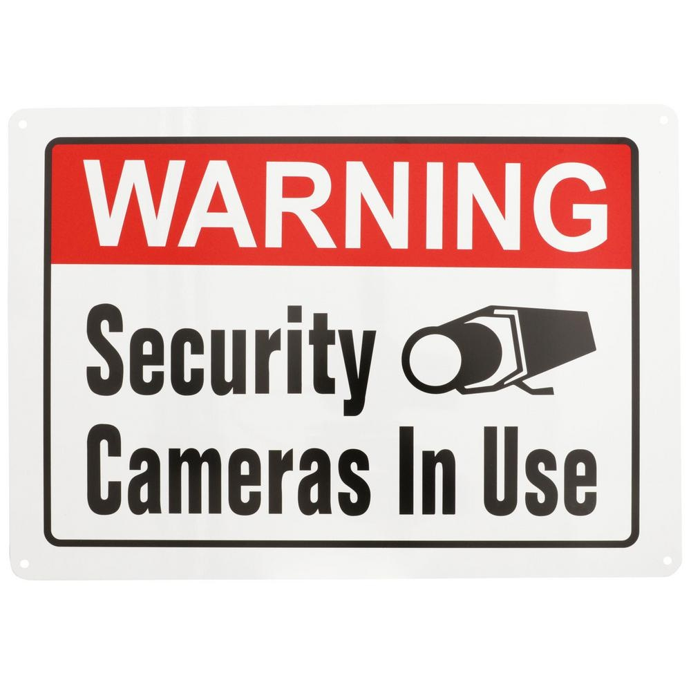 Printable Video Surveillance Signs Free Free Printable