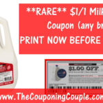 RARE Milk Printable Coupon SAVE 1 00 1 Gallon ANY BRAND