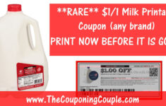 RARE Milk Printable Coupon SAVE 1 00 1 Gallon ANY BRAND