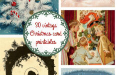 remodelaholic 25 free vintage christmas card images day 12 Remodelaholic 25 Free Vintage Christmas Card Images Day 12