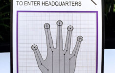 Scan To Enter Sign Printable Free