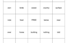 Snap Words Bingo Cards To Download Print And Customize