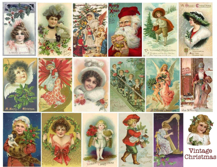 Free Printable Vintage Christmas Images