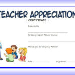 Teacher Appreciation Certificate Free Printable 4 Teacher