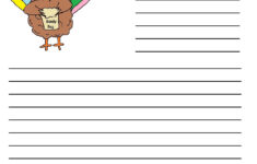 Thanksgiving Printable Writing Paper