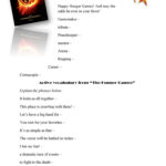 The Hunger Games Movie Worksheet Worksheet Free ESL Printable