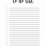 To Do List Pdf Luxury Free Printable To Do List Template Paper Trail