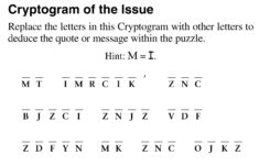 top cryptogram puzzles printable clifton blog Top Cryptogram Puzzles Printable Clifton Blog