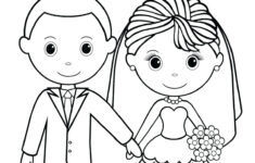 Wedding Couple Coloring Pages At GetColorings Free Printable
