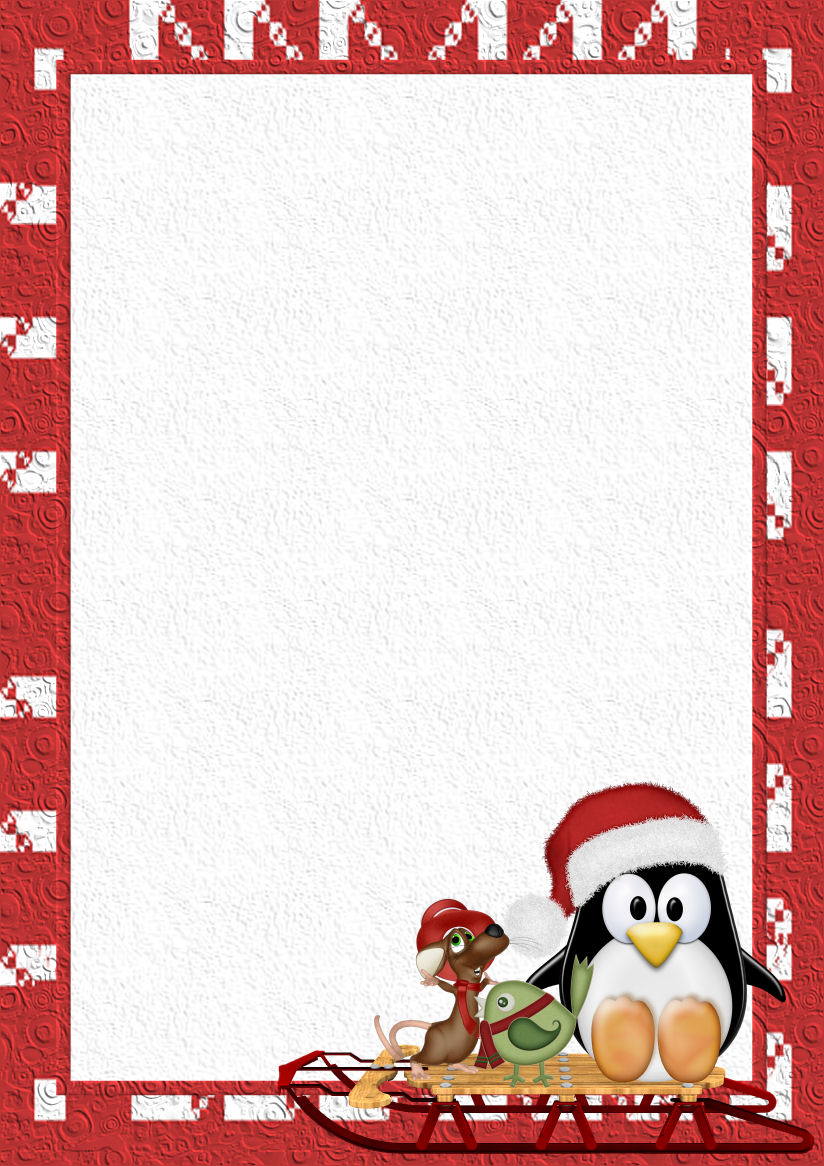 Winter 1 A4 Theme FREE Digital Stationery