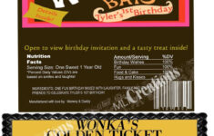 wonka bar wrapper printable free free printable a to z Wonka Bar Wrapper Printable Free Free Printable A To Z