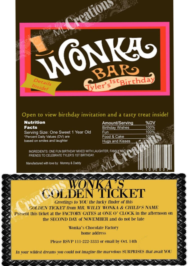 Wonka Bar Wrapper Printable Free Free Printable A To Z Fanny Printable