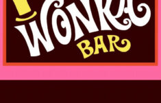 Wonka Wrapper Willy Wonka Wonka Bar Wrapper Printable Free Free