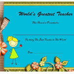 Worlds Best Teacher Certificate FREE Printable 3 Teacher