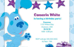 Www craftylilmomma Blues Clues Invitation Printable Birthday