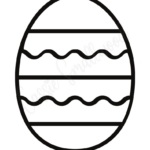19 Egg Templates (Free Printable)   Cassie Smallwood For Large Easter Eggs Printable
