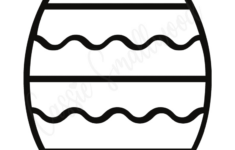 19 Egg Templates (Free Printable) - Cassie Smallwood for Large Easter Eggs Printable