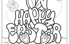 300 Easter Coloring Pages (Free Pdf Printables) within Easter Coloring Pages Printable Free
