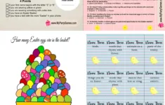40 Free Printable Easter Games intended for Easter Games Free Printable