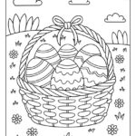 57 Easter Coloring Pages (Printables: Egg, Bunny, And More) Within Coloring Printable Easter Eggs