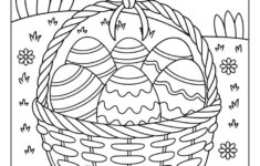57 Easter Coloring Pages (Printables: Egg, Bunny, And More) within Coloring Printable Easter Eggs