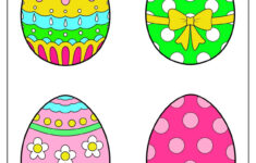 58 Easter Egg Templates (Free Pdf Printables) in Easter Eggs Pattern Printable