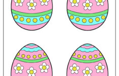 58 Easter Egg Templates (Free Pdf Printables) inside Printable Easter Eggs Cut Out