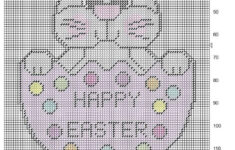 Bunny *Happy Easter*Kathy -- Wall Hanging | Plastic Canvas pertaining to Free Printable Easter Plastic Canvas Patterns