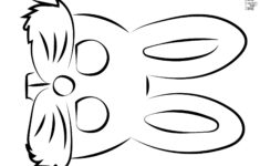 Bunny Mask For Easter - Ezpzlearn inside Free Easter Bunny Mask Printable