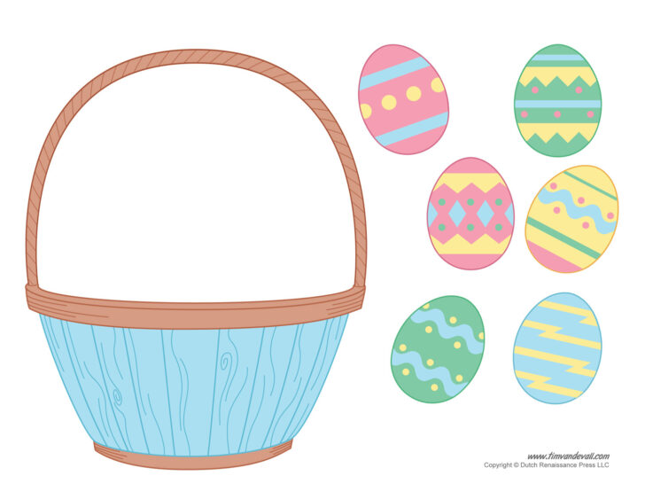 Free Printable Pictures of Easter Baskets