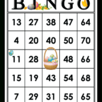 Easter Bingo Cards (Printable)   Activity Connection Within Easter Bingo Cards Free Printable