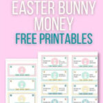 Easter Bunny Bucks – Free Printable Inside Free Printable Easter Money