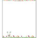 Easter Bunny Notes | Free Printable   Worksheets Library With Regard To Free Easter Stationery Printable