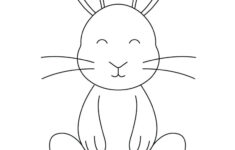 Easter Bunny Templates &amp; Outlines - 53 Free Pages | Printabulls throughout Printable Easter Bunny Shape