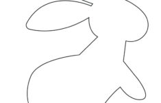 Easter Bunny Templates &amp; Outlines - 53 Free Pages | Printabulls with Easter Bunny Template Printable