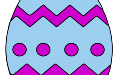 Easter Clip Art Patterns (Egg And Bunny Stencils) – Free pertaining to Free Printable Easter Eggs Clipart