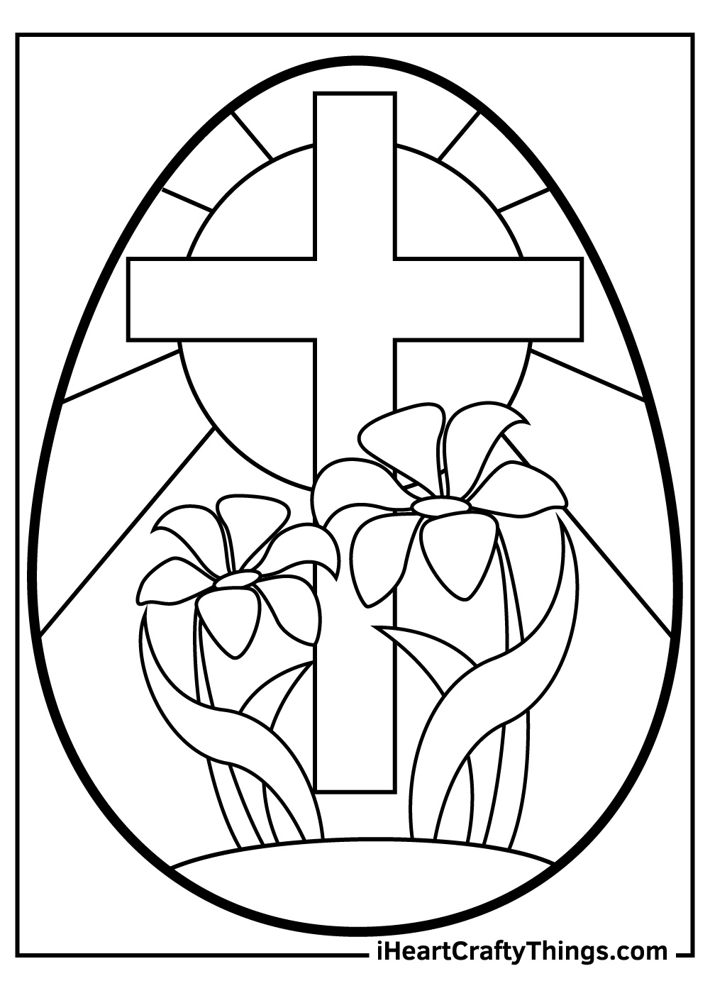 Easter Coloring Pages: 36 Free Printable Pdf Sheets For Kids intended for Christian Easter Coloring Sheets Free Printable