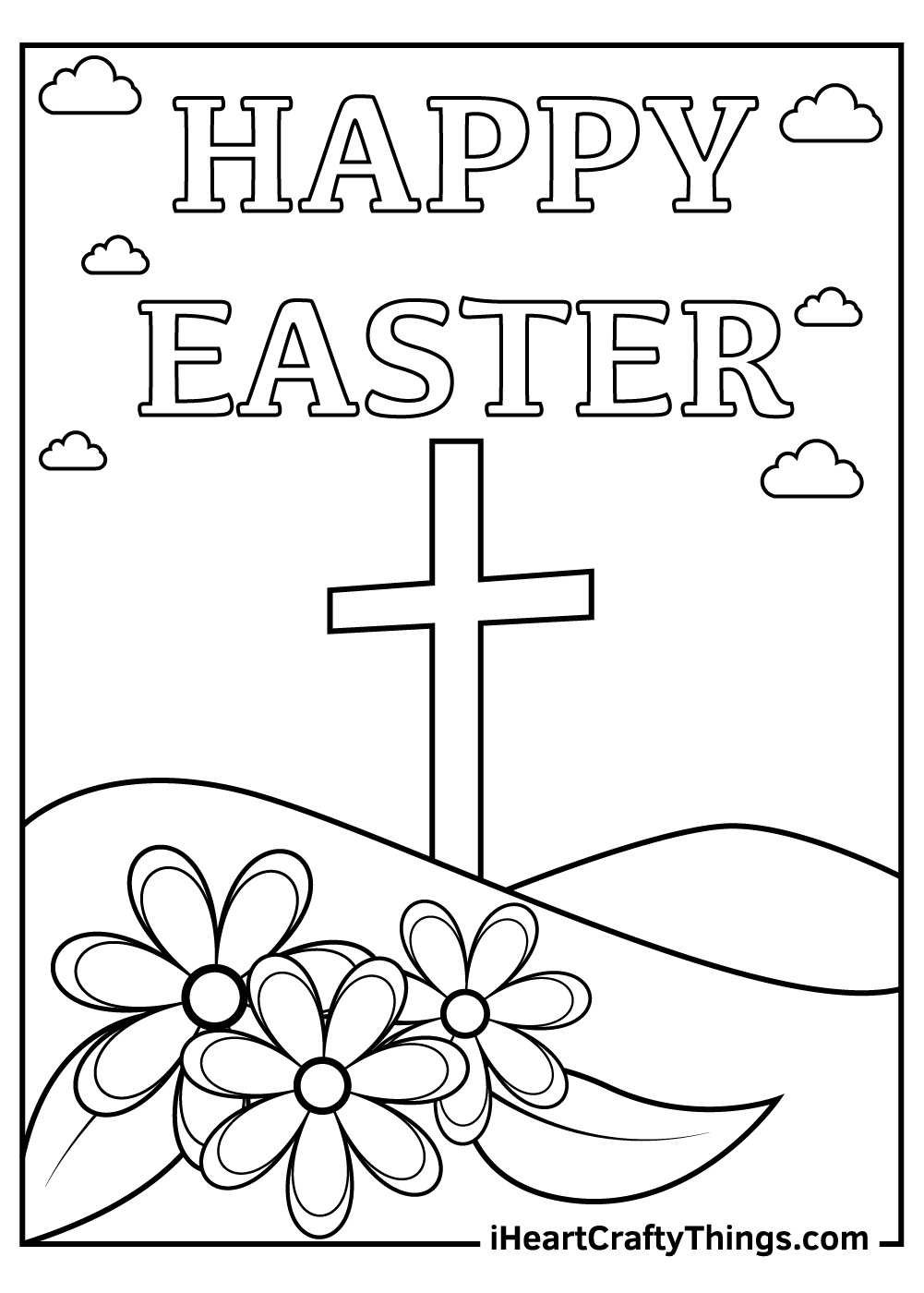 Easter Coloring Pages: 36 Free Printable Pdf Sheets For Kids with regard to Christian Easter Coloring Sheets Free Printable